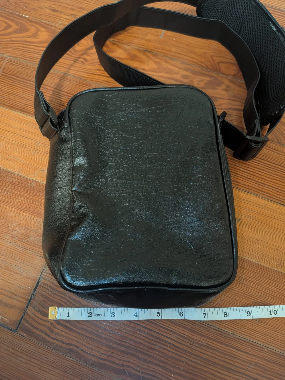 SS23 ADIDAS X BALENCIAGA COLLABORATION CALFSKIN LEATHER SHOULDER BAG